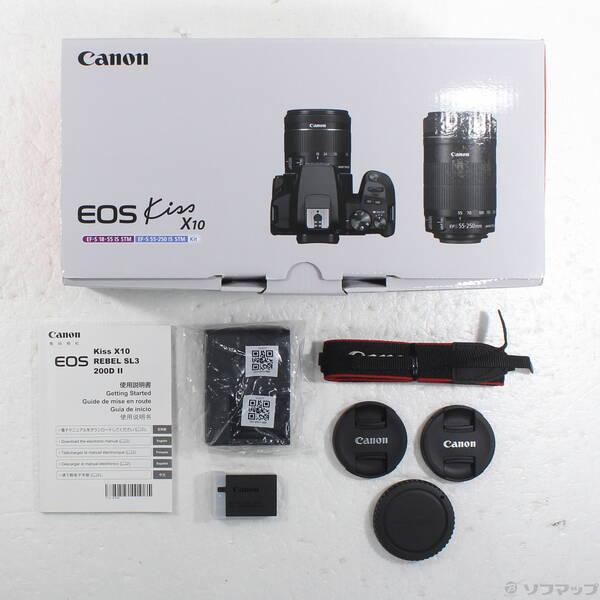 〔中古〕Canon(キヤノン) EOS Kiss X10 ダブルズームキット ブラック〔368-ud〕 |  | 05