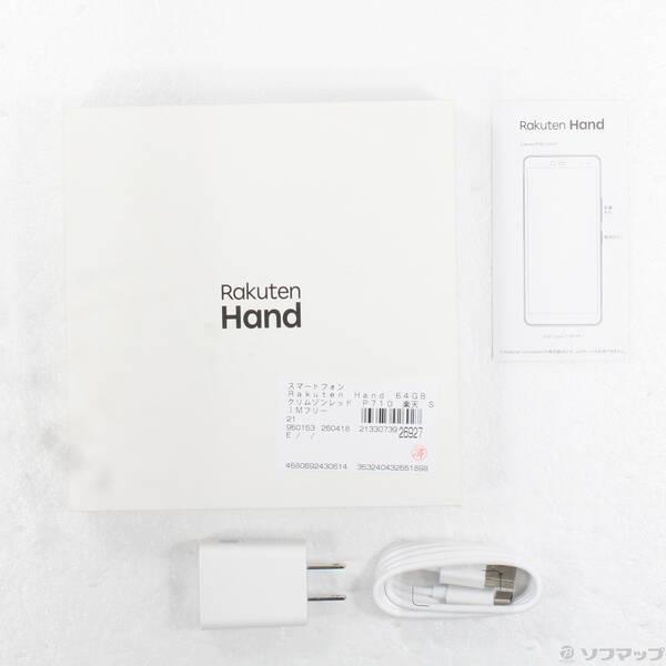 〔中古〕楽天モバイル Rakuten Hand 64GB クリムゾンレッド P710 楽天 SIMフリー〔297-ud〕 |  | 04