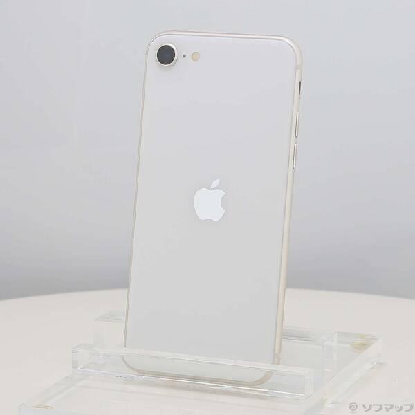 〔中古〕Apple(アップル) iPhone SE 第3世代 64GB スターライト MMYD3J／A SIMフリー〔258-ud〕 | 