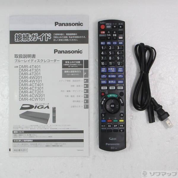 〔中古〕Panasonic(パナソニック) 〔中古品〕 ブルーレイレコーダー DIGA(ディーガ) DMR-4CW201 ［2TB ／3番組同時録画 ／BS・CS 4Kチューナー内蔵］〔198-ud〕 |  | 04