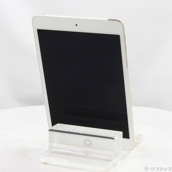 〔中古〕Apple(アップル) iPad mini 4 16GB ゴールド MK712J／A docomoロック解除SIMフリー〔348-ud〕 |  | 02
