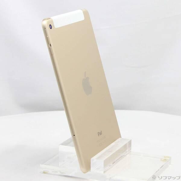 〔中古〕Apple(アップル) iPad mini 4 16GB ゴールド MK712J／A docomoロック解除SIMフリー〔348-ud〕 |  | 03