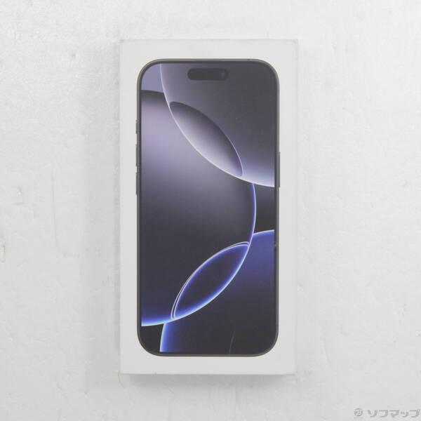★超美品★iPhone16 pro 512GB ブラックチタニウム 中古〕Apple(アップル) iPhone16 Pro 512GB ブラックチタニウム MYN43J