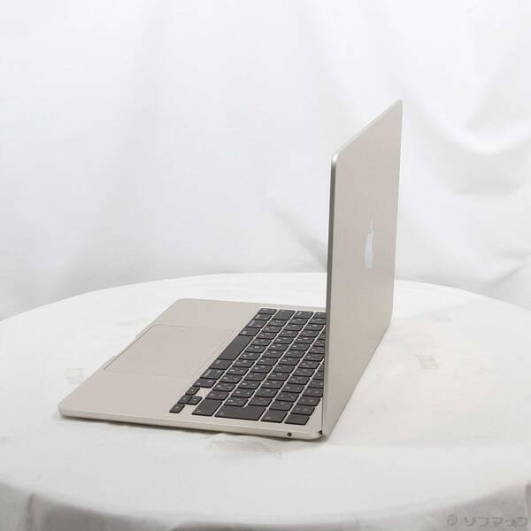 〔中古〕Apple(アップル) MacBook Air 13.6-inch Early-2024 MXCU3J／A Apple M3 8コアCPU_10コアGPU 16GB SSD512GB スターライト 〔26.3 Tahoe〕〔198-ud〕 |  | 01