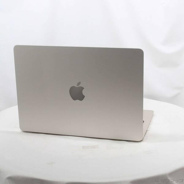 〔中古〕Apple(アップル) MacBook Air 13.6-inch Early-2024 MXCU3J／A Apple M3 8コアCPU_10コアGPU 16GB SSD512GB スターライト 〔26.3 Tahoe〕〔198-ud〕 |  | 02