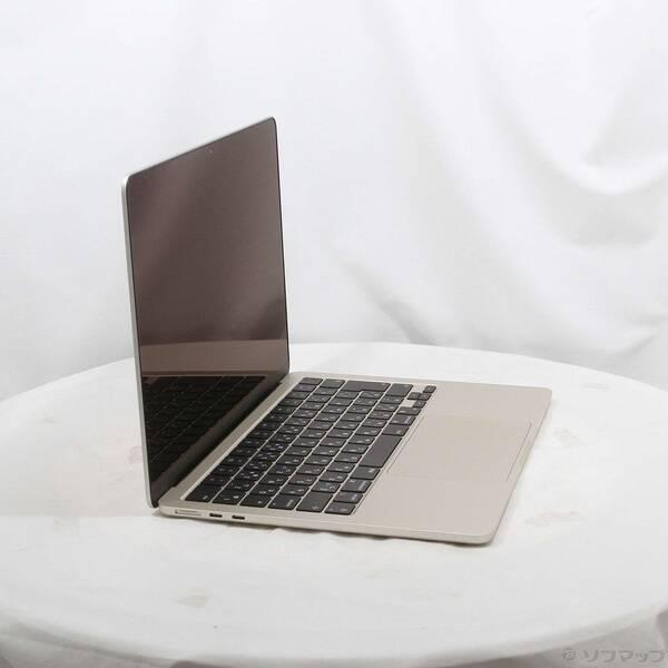 〔中古〕Apple(アップル) MacBook Air 13.6-inch Early-2024 MXCU3J／A Apple M3 8コアCPU_10コアGPU 16GB SSD512GB スターライト 〔26.3 Tahoe〕〔198-ud〕 |  | 03