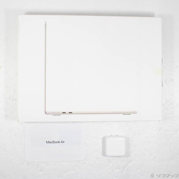 〔中古〕Apple(アップル) MacBook Air 13.6-inch Early-2024 MXCU3J／A Apple M3 8コアCPU_10コアGPU 16GB SSD512GB スターライト 〔26.3 Tahoe〕〔198-ud〕 |  | 04
