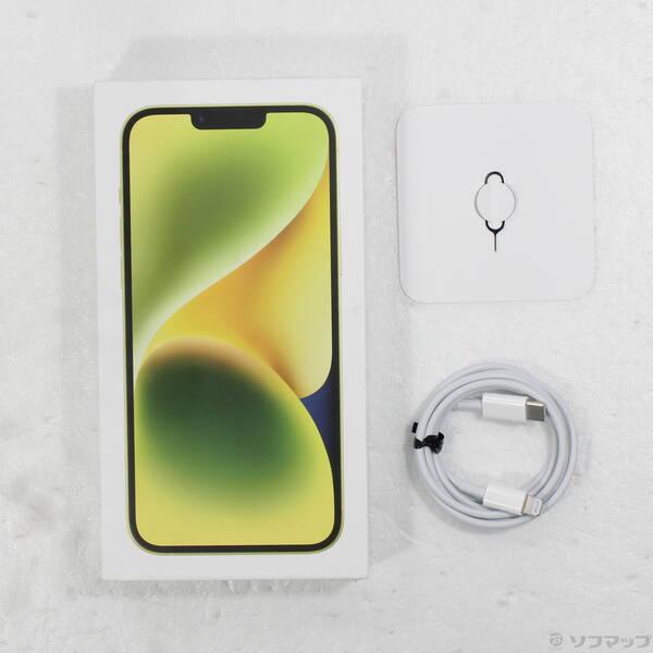 〔中古〕Apple(アップル) iPhone14 Plus 128GB イエロー MR603J／A SIMフリー〔377-ud〕 |  | 04