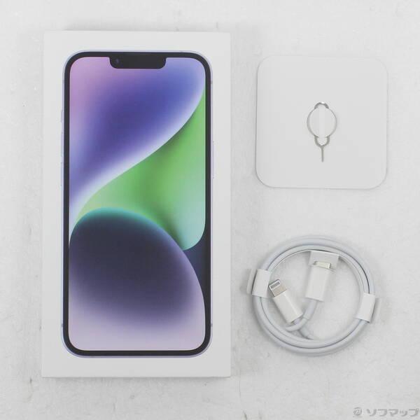 〔中古〕Apple(アップル) iPhone14 128GB パープル MPUY3J／A SIMフリー〔258-ud〕 |  | 04