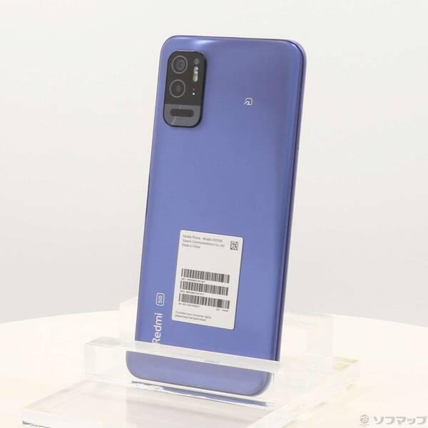 〔中古〕Xiaomi(シャオミ) Redmi Note 10T 64GB ナイトタイムブルー XMSAC1 Softbank SIMフリー〔349-ud〕 | 