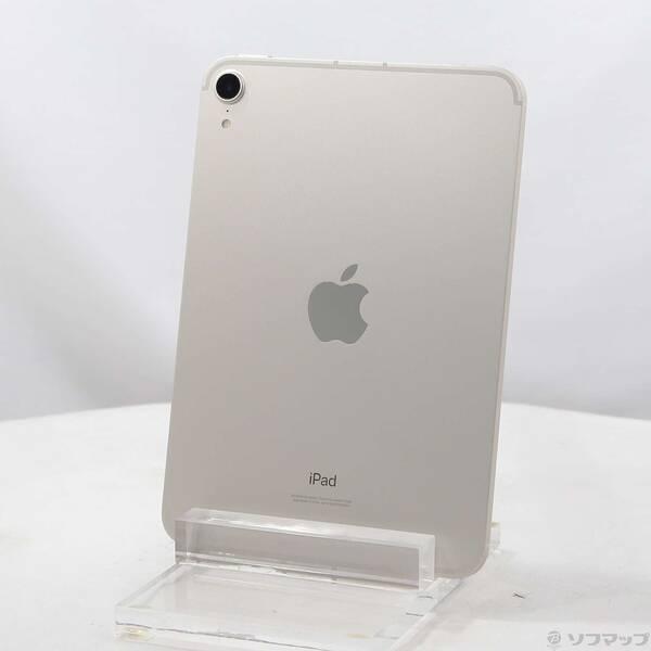 〔中古〕Apple(アップル) iPad mini 第6世代 256GB スターライト NK8H3J／A SIMフリー〔344-ud〕 | 