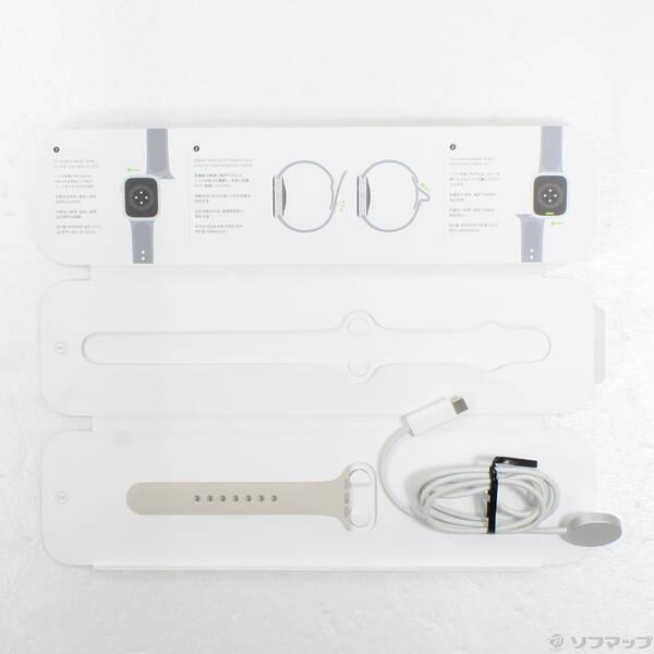 〔中古〕Apple(アップル) Apple Watch Series 7 GPS 45mm スターライトアルミニウムケース スターライトスポーツバンド〔251-ud〕 |  | 04