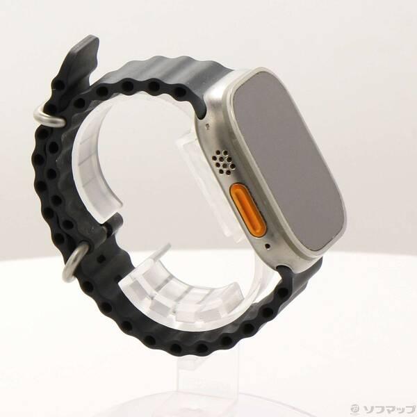 〔中古〕Apple(アップル) Apple Watch Ultra GPS + Cellular 49mm チタニウムケース ミッドナイトオーシャンバンド〔262-ud〕 |  | 03