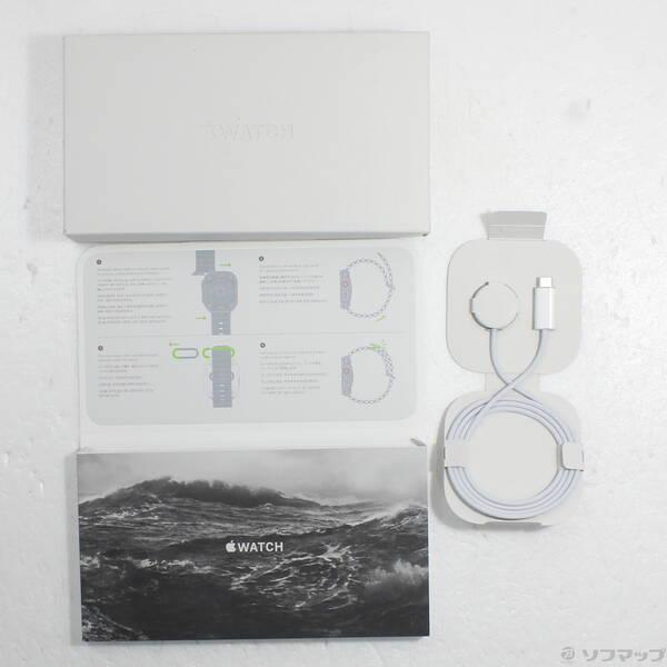〔中古〕Apple(アップル) Apple Watch Ultra GPS + Cellular 49mm チタニウムケース ミッドナイトオーシャンバンド〔262-ud〕 |  | 04