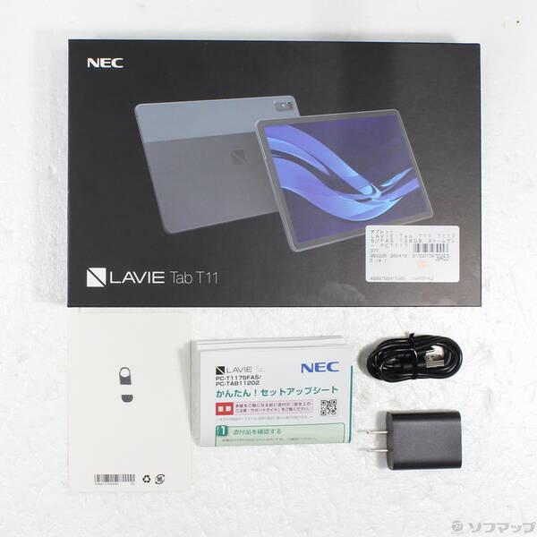 〔中古〕NEC(エヌイーシー) LAVIE Tab T11 T1175／FAS 128GB ストームグレー PCT1175FAS Wi-Fi〔377-ud〕 |  | 04