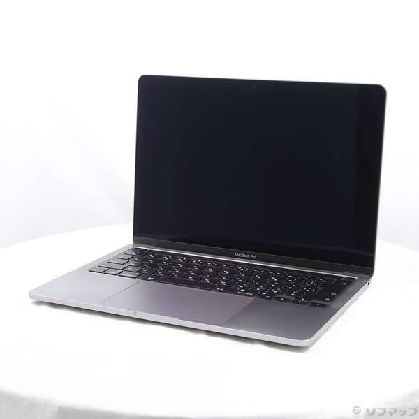〔中古〕Apple(アップル) MacBook Pro 13.3-inch Late-2020 MYD82J／A Apple M1 8コアCPU_8コアGPU 8GB SSD256GB スペースグレイ 〔26.3 Tahoe〕〔295-ud〕 | 