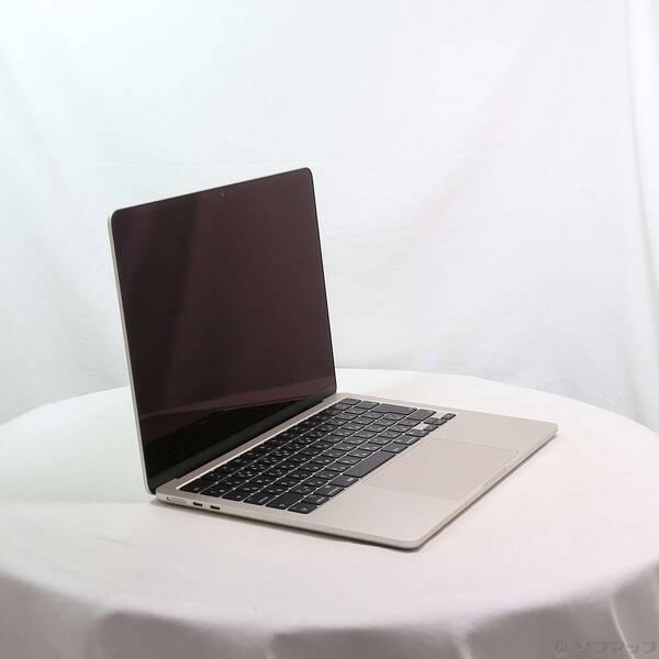〔中古〕Apple(アップル) MacBook Air 13.6-inch Mid-2022 MLY13J／A Apple M2 8コアCPU_8コアGPU 8GB SSD256GB スターライト 〔26.3 Tahoe〕〔276-ud〕 |  | 03