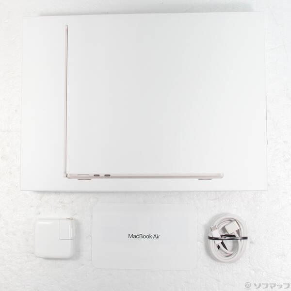 〔中古〕Apple(アップル) MacBook Air 13.6-inch Mid-2022 MLY13J／A Apple M2 8コアCPU_8コアGPU 8GB SSD256GB スターライト 〔26.3 Tahoe〕〔276-ud〕 |  | 04