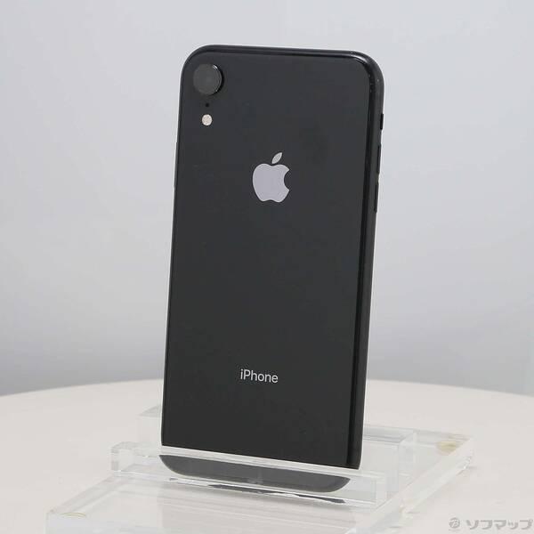 〔中古〕Apple(アップル) iPhoneXR 64GB ブラック MT002J／A SIMフリー〔377-ud〕 | 