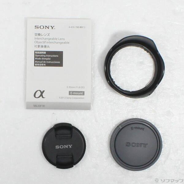 〔中古〕SONY(ソニー) E 35mm F1.8 OSS SEL35F18 (Eレンズ)〔251-ud〕 |  | 04