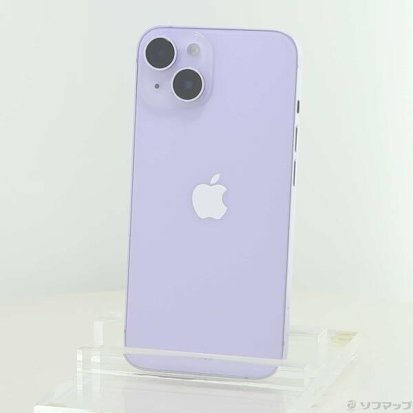 〔中古〕Apple(アップル) iPhone14 256GB パープル MPW93J／A SIMフリー〔262-ud〕 | 