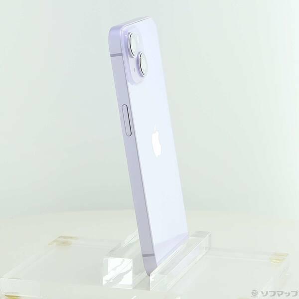 〔中古〕Apple(アップル) iPhone14 256GB パープル MPW93J／A SIMフリー〔262-ud〕 |  | 03