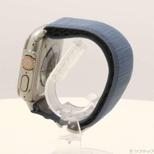 〔中古〕Apple(アップル) Apple Watch Ultra 2 GPS + Cellular 49mm チタニウムケース ブルーアルパインループ〔377-ud〕 |  | 01