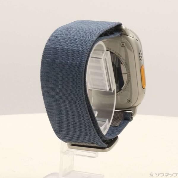 〔中古〕Apple(アップル) Apple Watch Ultra 2 GPS + Cellular 49mm チタニウムケース ブルーアルパインループ〔377-ud〕 |  | 02