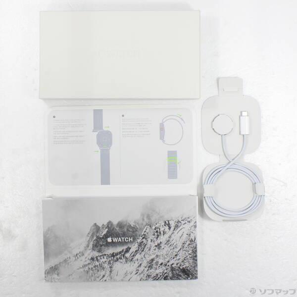 〔中古〕Apple(アップル) Apple Watch Ultra 2 GPS + Cellular 49mm チタニウムケース ブルーアルパインループ〔377-ud〕 |  | 04