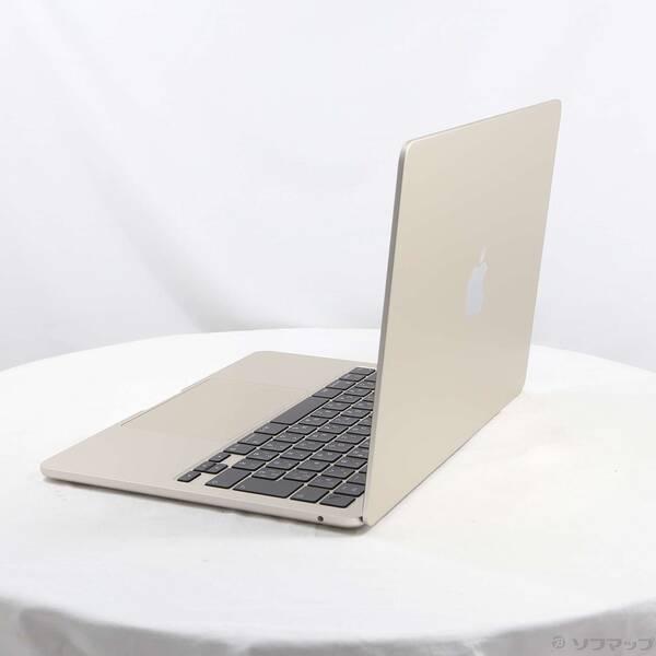 〔中古〕Apple(アップル) MacBook Air 13.6-inch Early-2025 MW0Y3J／A Apple M4 10コアCPU_8コアGPU 16GB SSD256GB スターライト 〔26.3 Tahoe〕〔269-ud〕 |  | 01