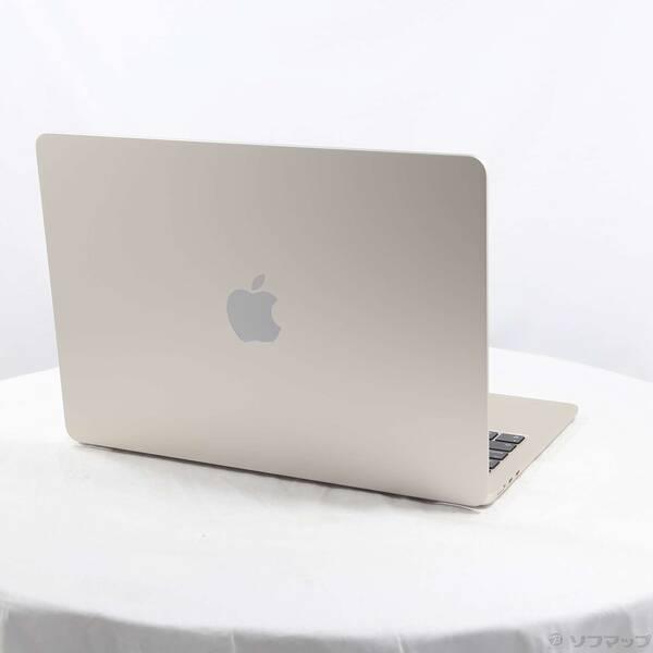 〔中古〕Apple(アップル) MacBook Air 13.6-inch Late-2024 MC8J4J／A Apple M3 8コアCPU_8コアGPU 16GB SSD256GB スターライト 〔26.3 Tahoe〕〔198-ud〕 |  | 02