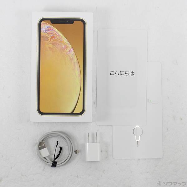 〔中古〕Apple(アップル) iPhoneXR 64GB イエロー MT082J／A SoftBank〔269-ud〕 |  | 04