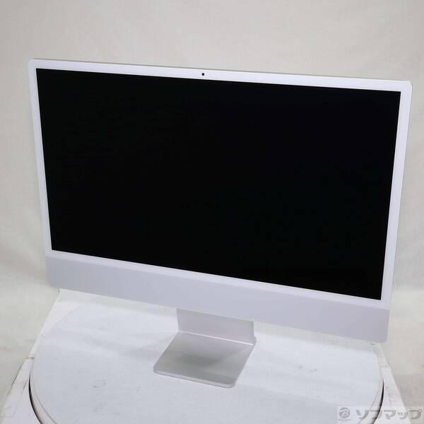 〔中古〕Apple(アップル) iMac 24-inch Mid-2021 MGPD3J／A Apple M1 8コアCPU_8コアGPU 8GB SSD512GB シルバー 〔26.3 Tahoe〕〔344-ud〕 | 