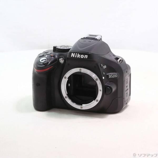 〔中古〕Nikon(ニコン) NIKON D5200 ボディ ブラック〔262-ud〕 | 