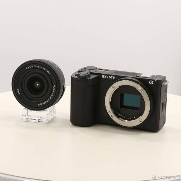〔中古〕SONY(ソニー) VLOGCAM ZV-E10 II パワーズームレンズキット ブラック ZV-E10M2K B〔258-ud〕 | 