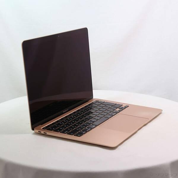 〔中古〕Apple(アップル) MacBook Air 13.3-inch Late-2020 MGND3J／A Apple M1 8コアCPU_7コアGPU 8GB SSD256GB ゴールド 〔26.3 Tahoe〕〔352-ud〕 |  | 03