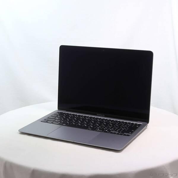 〔中古〕Apple(アップル) MacBook Air 13.3-inch Late-2020 MGN63J／A Apple M1 8コアCPU_7コアGPU 8GB SSD256GB スペースグレイ 〔26.3 Tahoe〕〔276-ud〕 | 
