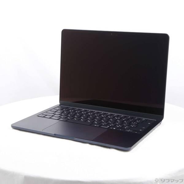 〔中古〕Apple(アップル) MacBook Air 13.6-inch Early-2025 MW123J／A Apple M4 10コアCPU_8コアGPU 16GB SSD256GB ミッドナイト 〔26.3 Tahoe〕〔258-ud〕 | 