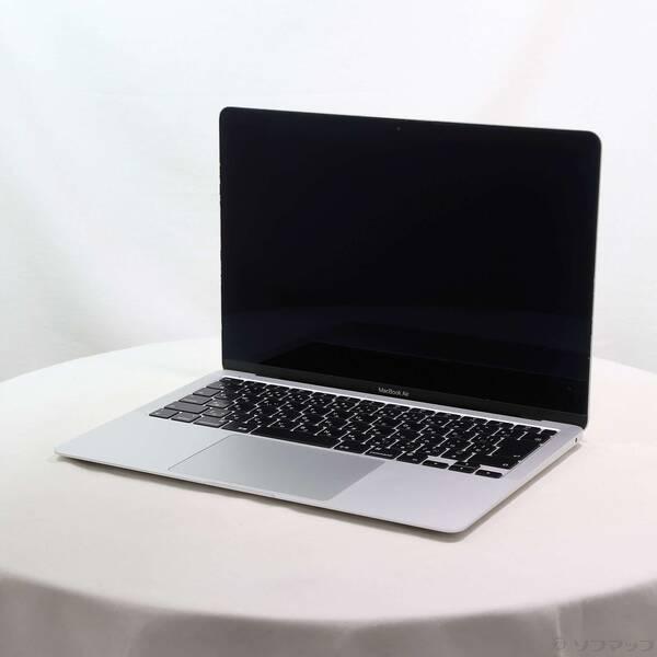 〔中古〕Apple(アップル) MacBook Air 13.3-inch Late-2020 MGN93J／A Apple M1 8コアCPU_7コアGPU 8GB SSD256GB シルバー 〔26.3 Tahoe〕〔276-ud〕 | 