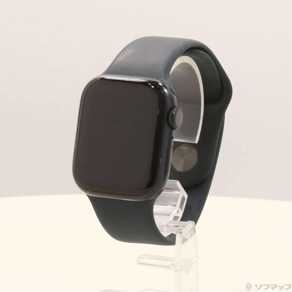 〔中古〕Apple(アップル) Apple Watch Series 7 GPS 41mm ミッドナイトアルミニウムケース ミッドナイトスポーツバンド〔251-ud〕 | 