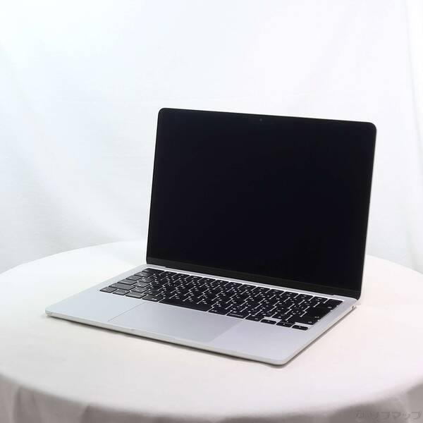 〔中古〕Apple(アップル) MacBook Air 13.6-inch Mid-2022 MLXY3J／A Apple M2 8コアCPU_8コアGPU 16GB SSD256GB シルバー 〔26.3 Tahoe〕〔305-ud〕 | 