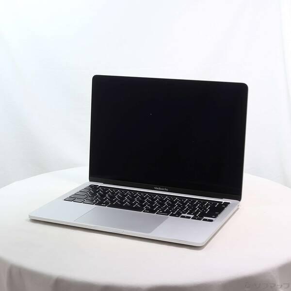 〔中古〕Apple(アップル) MacBook Pro 13.3-inch Late-2020 MYDA2J／A Apple M1 8コアCPU_8コアGPU 16GB SSD256GB シルバー 〔26.3 Tahoe〕〔276-ud〕 | 