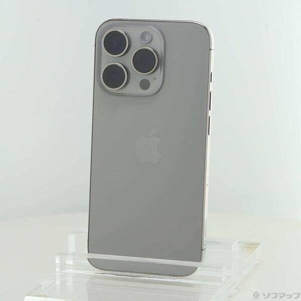 〔中古〕Apple(アップル) iPhone15 Pro 256GB ナチュラルチタニウム MTUF3J／A SIMフリー〔198-ud〕 | 