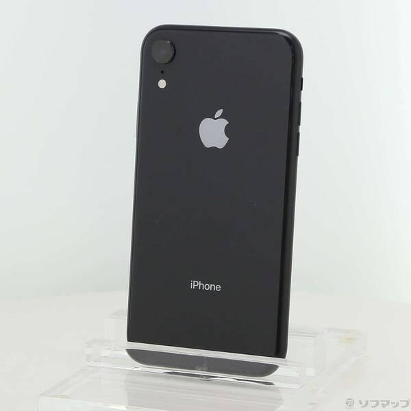 〔中古〕Apple(アップル) iPhoneXR 64GB ブラック MT002J／A SIMフリー〔352-ud〕 | 