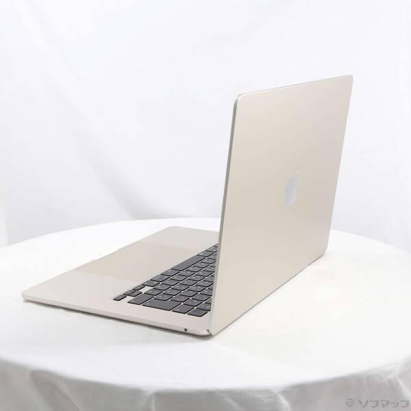 〔中古〕Apple(アップル) MacBook Air 15.3-inch Early-2024 MRYR3J／A Apple M3 8コアCPU_10コアGPU 8GB SSD256GB スターライト 〔26.3 Tahoe〕〔348-ud〕 |  | 01