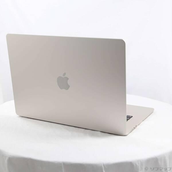 〔中古〕Apple(アップル) MacBook Air 15.3-inch Early-2024 MRYR3J／A Apple M3 8コアCPU_10コアGPU 8GB SSD256GB スターライト 〔26.3 Tahoe〕〔348-ud〕 |  | 02