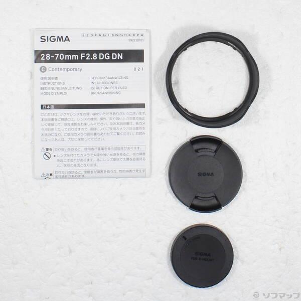 〔中古〕SIGMA(シグマ) 28-70mm F2.8 DG DN Contemporary ソニーEマウント用〔198-ud〕_4
