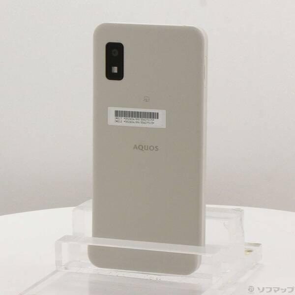 〔中古〕SHARP(シャープ) AQUOS wish2 64GB アイボリー A204SH Y!mobile SIMフリー〔297-ud〕 | 