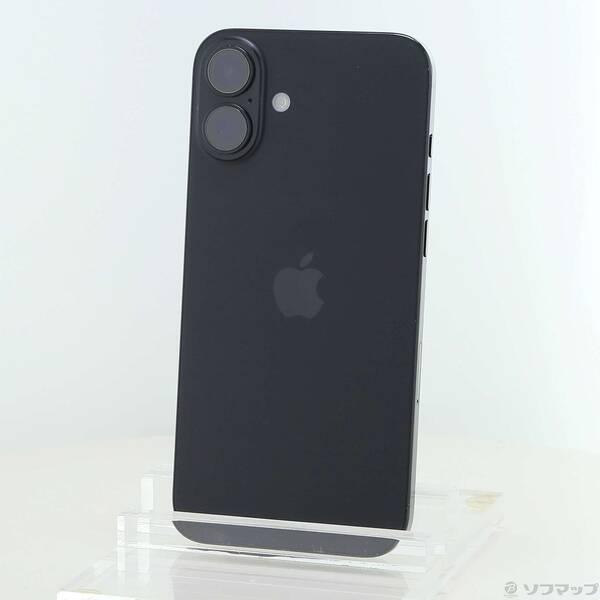 〔中古〕Apple(アップル) iPhone16 Plus 128GB ブラック MXVA3J／A SIMフリー〔258-ud〕 | 