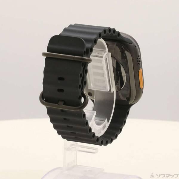 〔中古〕Apple(アップル) Apple Watch Ultra 3 GPS + Cellular 49mm ブラックチタニウムケース ブラックオーシャンバンド〔198-ud〕 |  | 02